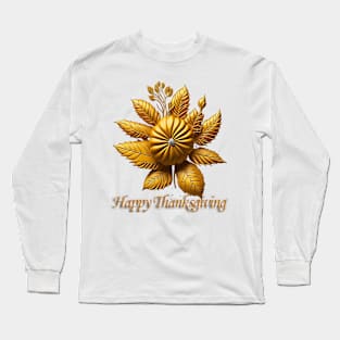 Happy Thanksgiving Greetings Long Sleeve T-Shirt